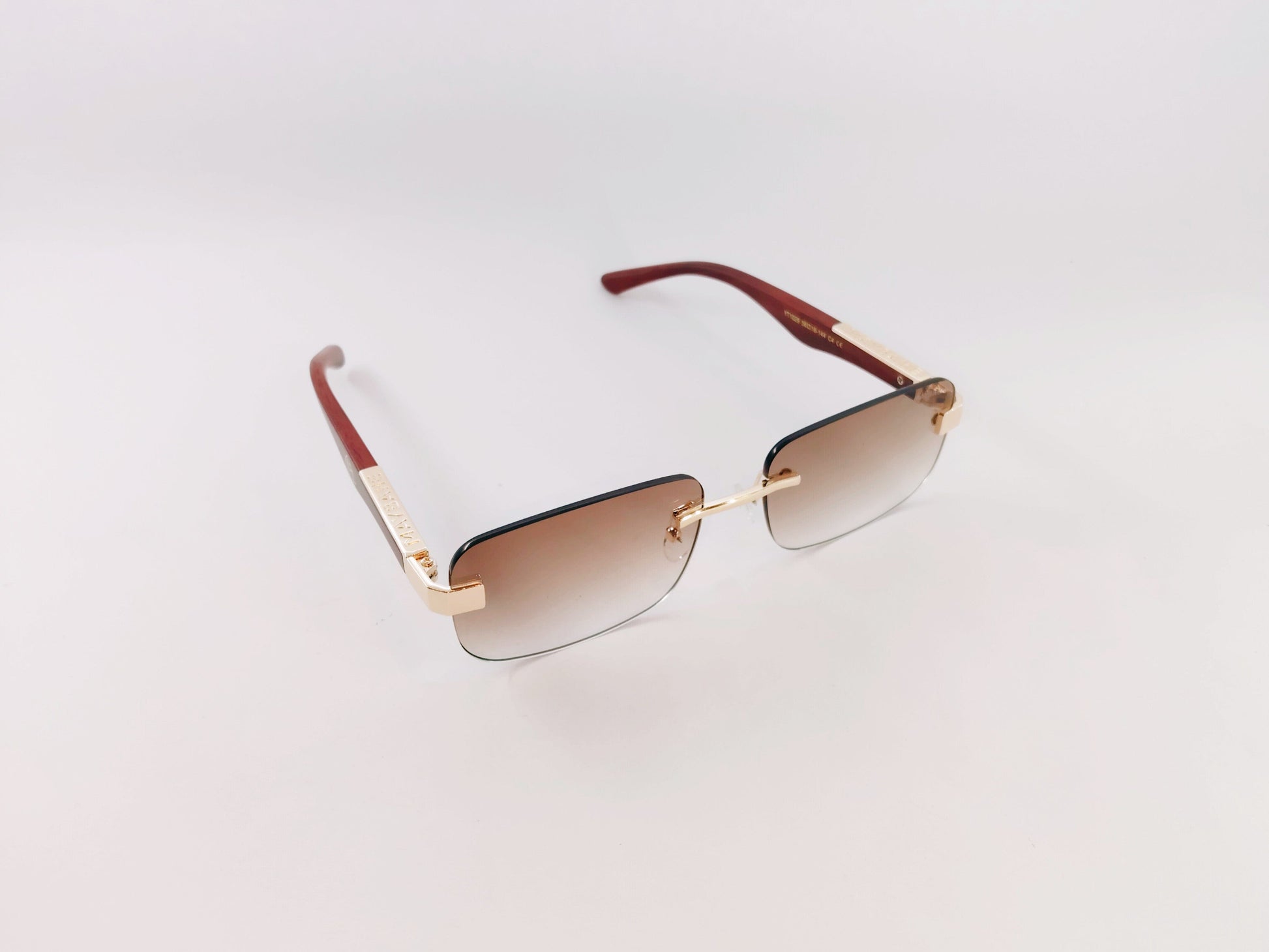 iDom Sunglasses Rimless Sunglasses Rectangle Shape For Men YT1029