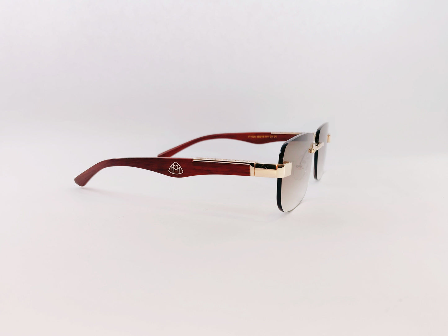 iDom Sunglasses Rimless Sunglasses Rectangle Shape For Men YT1029