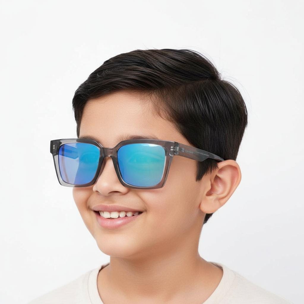 iDom Sunglasses Sunglasses Square Mirror Full Frame For Men 229397