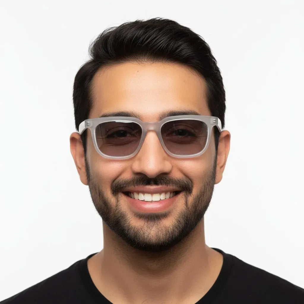 iDom Sunglasses Sunglasses Square Mirror Full Frame For Men 496337