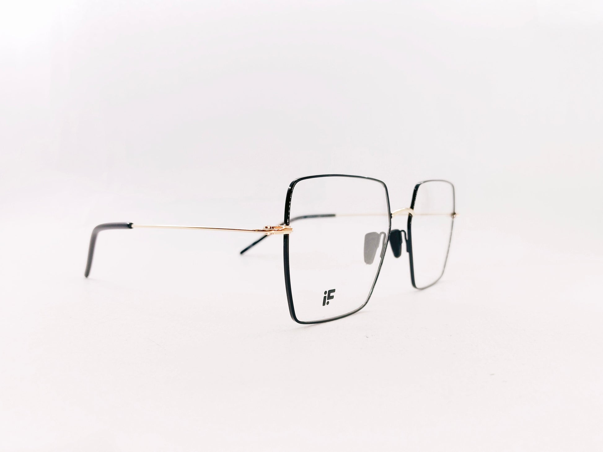 INTENSE FOCUS Eyeglasses Intense Focus Full Frame Square Shape For Men 370108