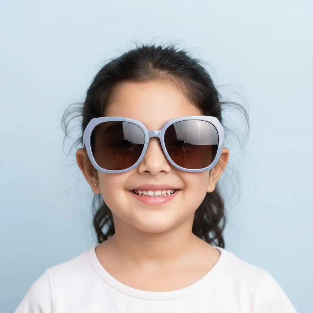 INTENSE FOCUS Sunglasses INTENSE FOCUS Full Frame Butterfly Sunglasses For Kids MK038C8