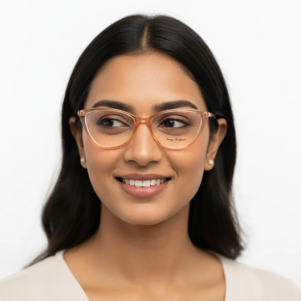 Jerry Rodgers Eyeglasses Jerry Rodgers Cat-Eye Full Frame Specs For Women 190337