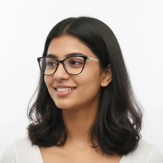 Jerry Rodgers Eyeglasses Jerry Rodgers Cat-Eye Full Frame Specs For Women 214960