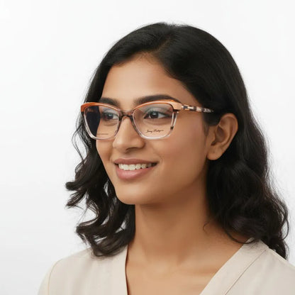 Jerry Rodgers Eyeglasses Jerry Rodgers Full Frame Cat-Eye Specs For Women 242250