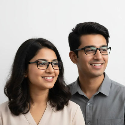 Jerry Rodgers Eyeglasses Jerry Rodgers Full Frame Rectangle Specs For Men & Women 3022C1