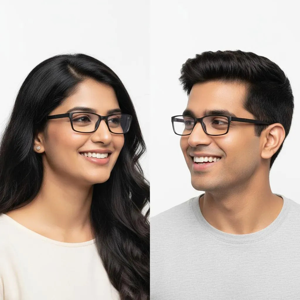 Jerry Rodgers Eyeglasses Jerry Rodgers Full Frame Rectangle Specs For Men & Women 3022C123