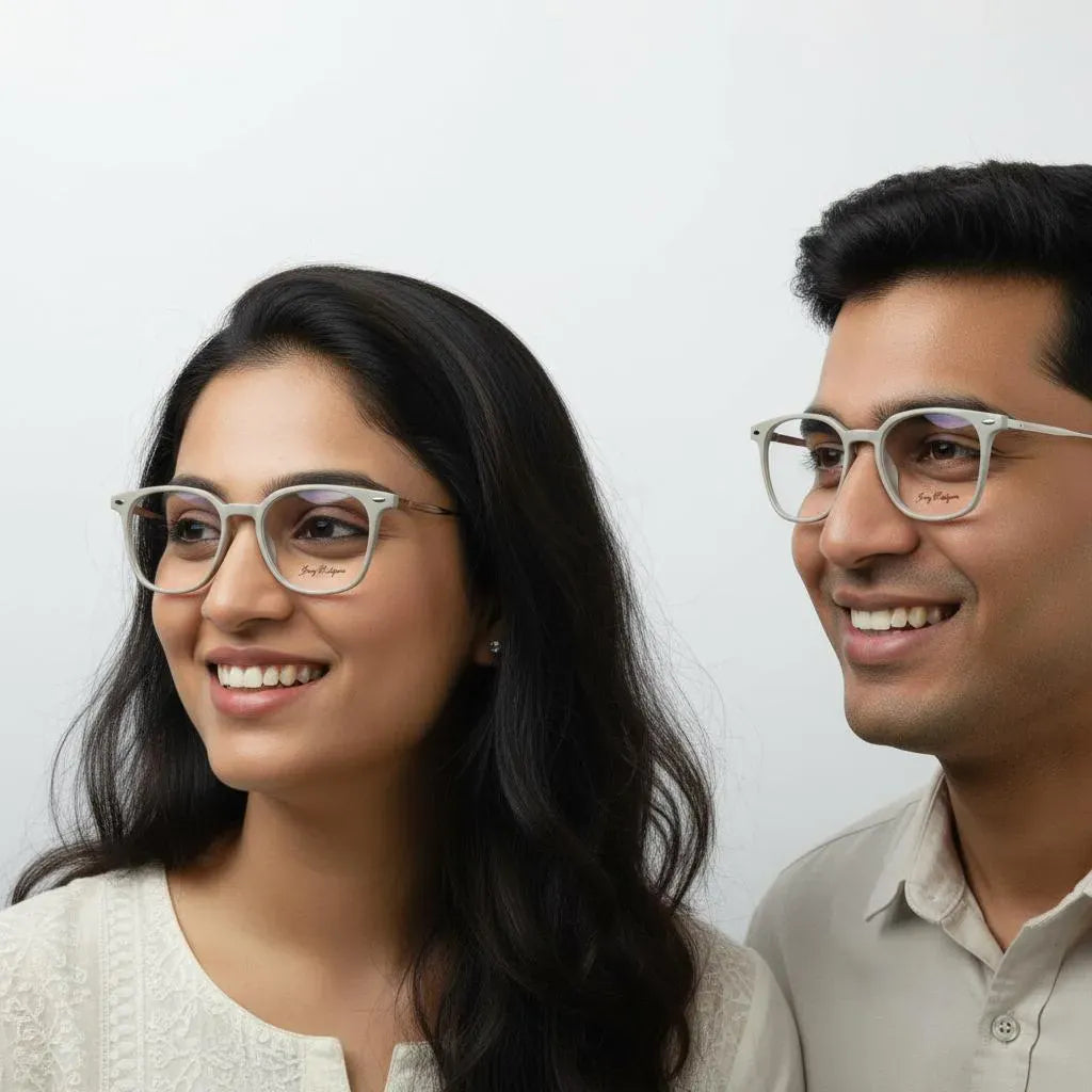 Jerry Rodgers Eyeglasses Jerry Rodgers Full Frame Square Specs For Men & Women 313707