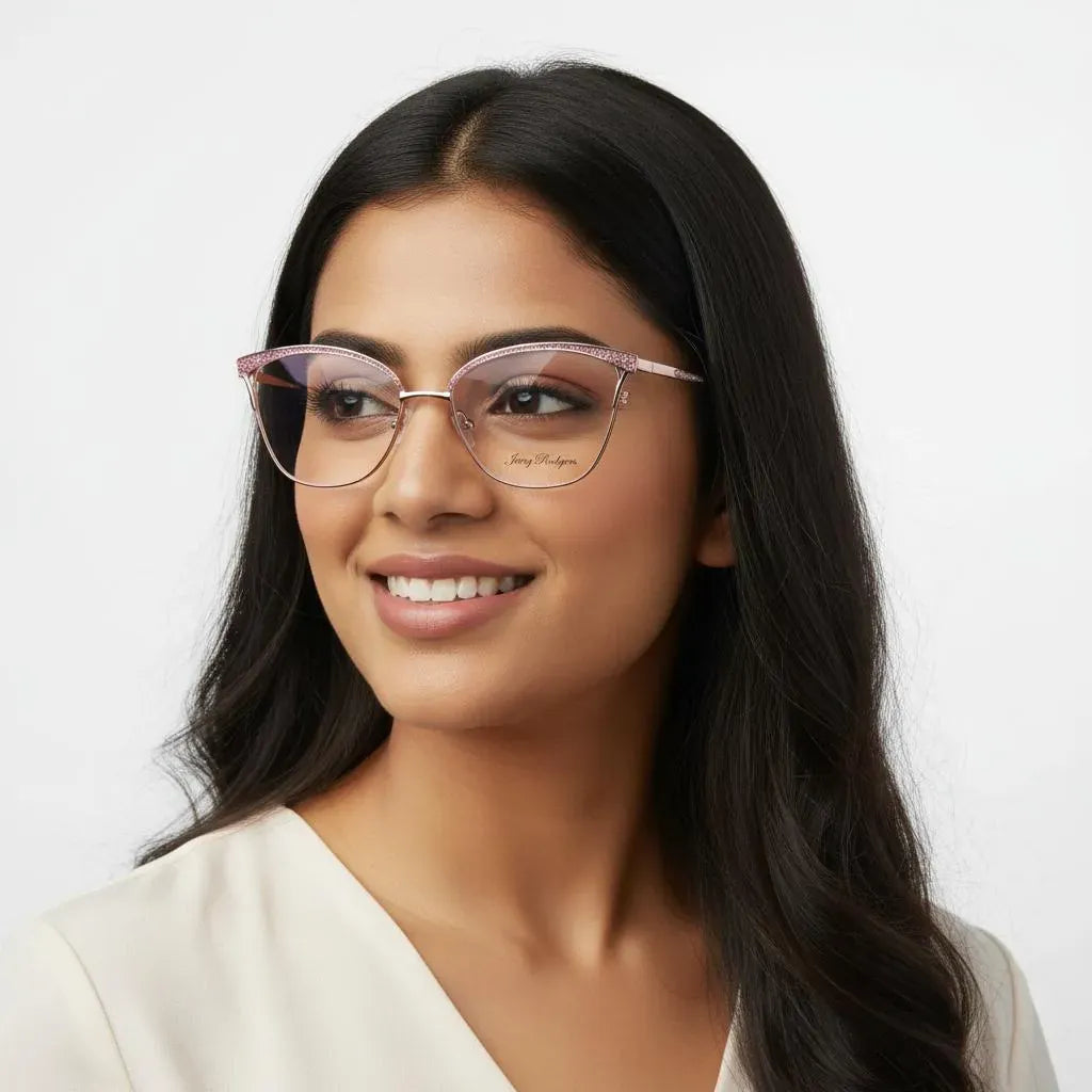 Jerry Rodgers Eyeglasses Jerry Rodgers Full Rim Cat-Eye Shape For Women 229278