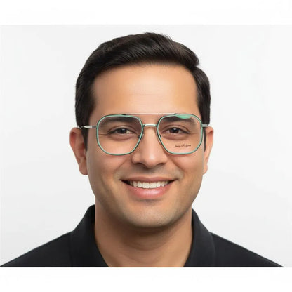 Jerry Rodgers Eyeglasses Jerry Rodgers Full Rim Hexa For Men 154589