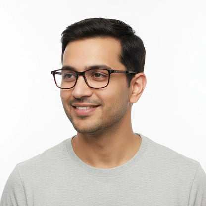 Jerry Rodgers Eyeglasses Jerry Rodgers Square Full Frame Specs For Men 297854