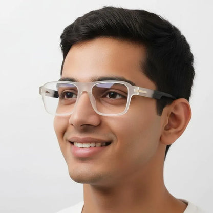 Jerry Rodgers Eyeglasses Jerry Rodgers Square Full Frame Specs For Men 442574