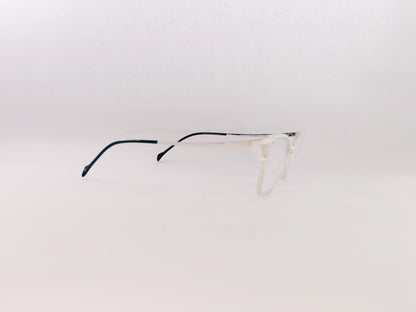 Jerry Rodgers Eyeglasses Jerry Rodgers Transparent White Frame Cat-Eye Shape For Women 123135