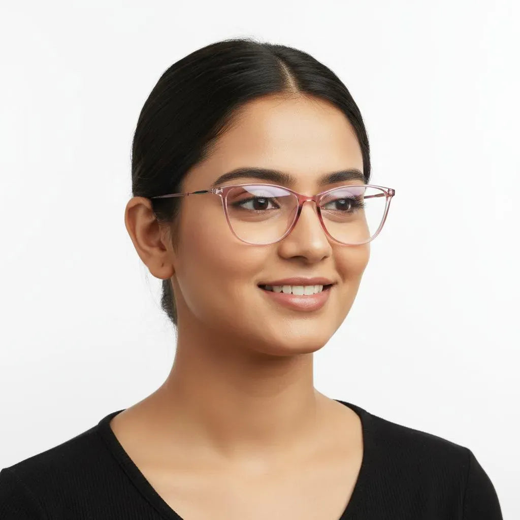 OPIUM Eyeglasses OPIUM Cat-Eye Full Frame Specs For Women 069639