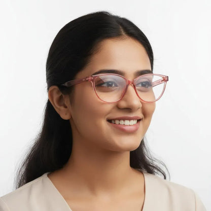 OPIUM Eyeglasses OPIUM Cat-Eye Full Frame Specs For Women 56912