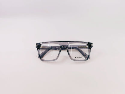 OPIUM Eyeglasses OPIUM Square Full Frame Specs For Men 056783