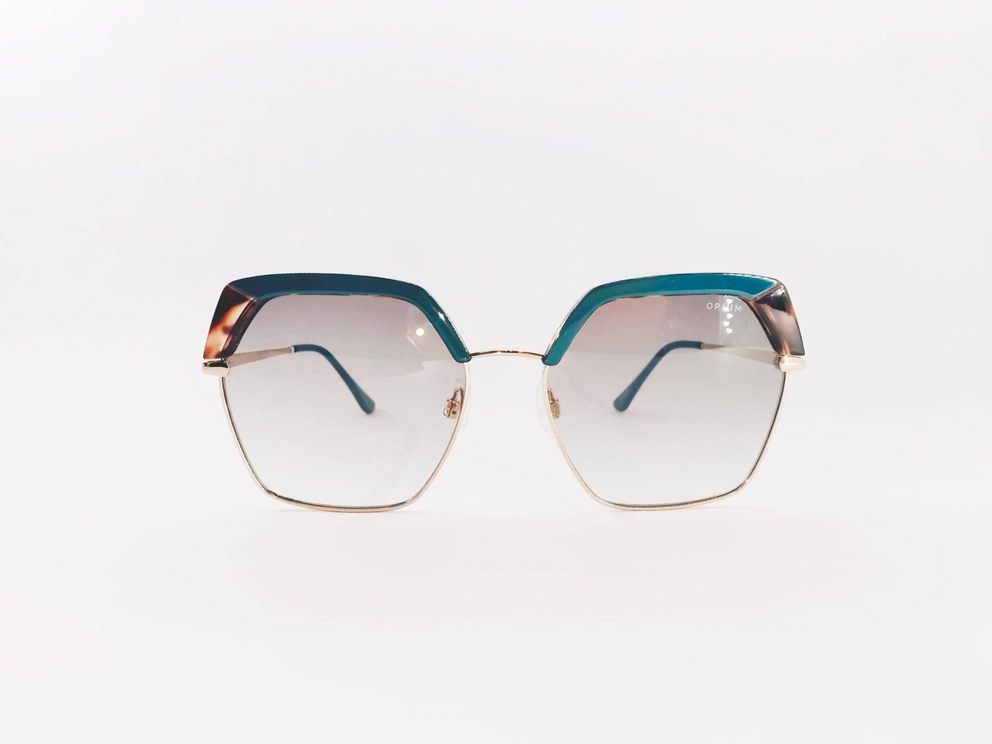 OPIUM Sunglasses OPIUM Full Rim Hexa Sunglasses For Women 08577