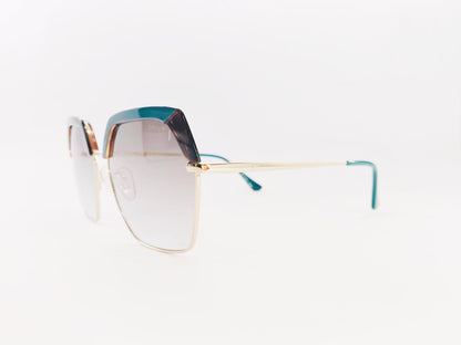 OPIUM Sunglasses OPIUM Full Rim Hexa Sunglasses For Women 08577