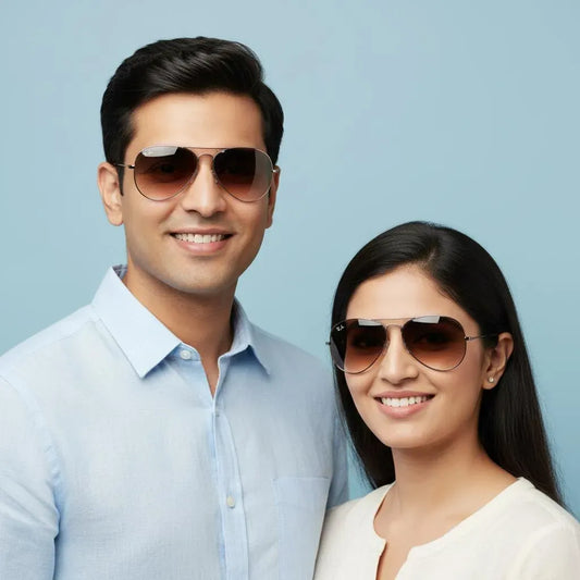 Ray Ban Sunglasses Ray Ban Full Rim Aviator Sunglasses For Men & Women 101389