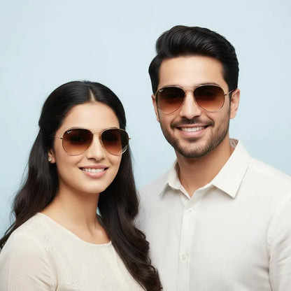 Ray Ban Sunglasses Ray Ban Full Rim Aviator Sunglasses For Men & Women 108518