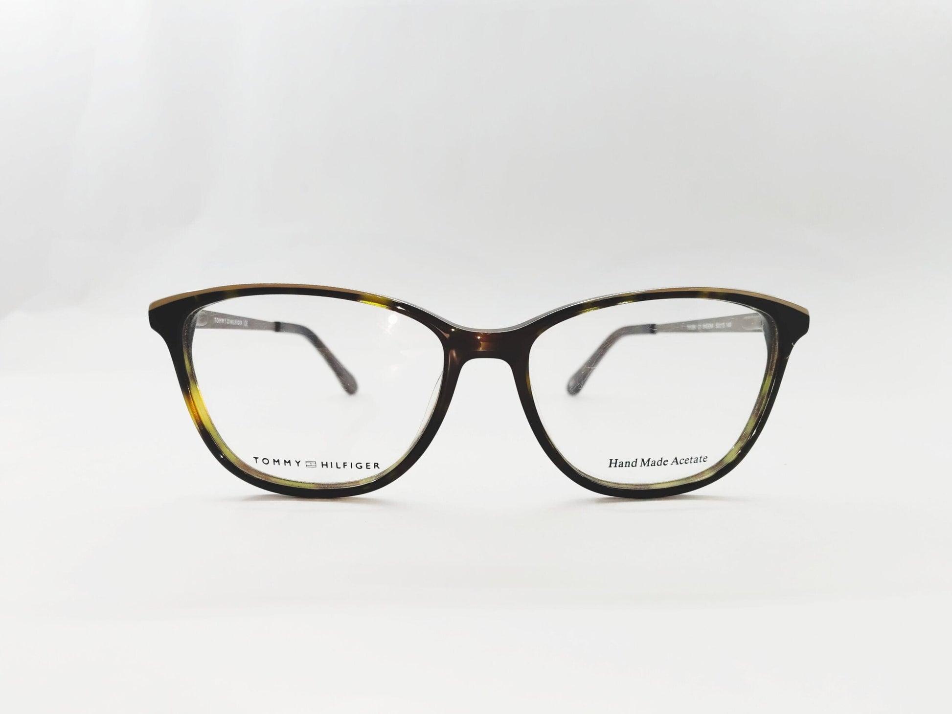 Tommy Hilfiger Eyeglasses Tommy Hilfiger Full Frame Cat-Eye Specs For Women 205027