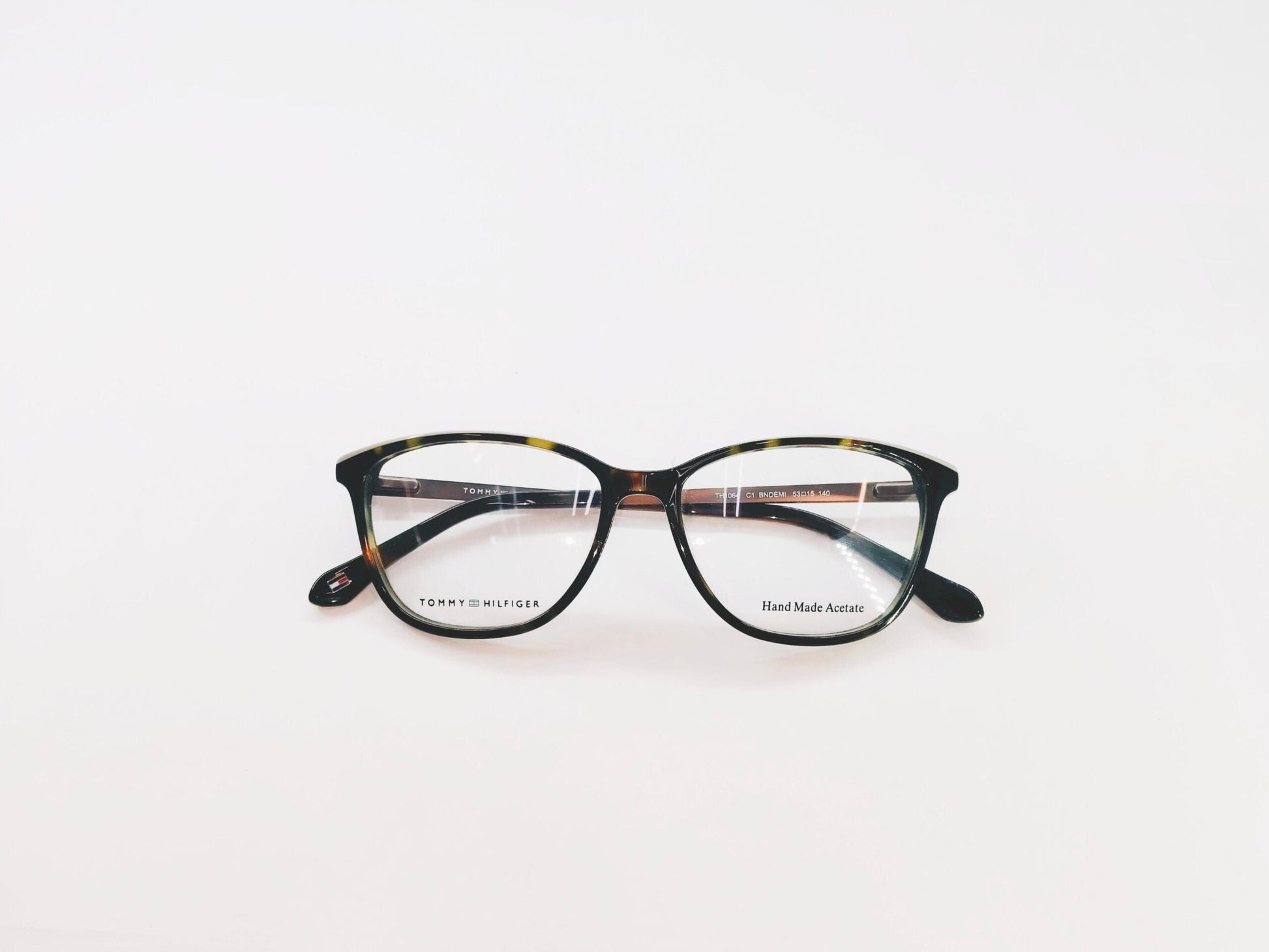 Tommy Hilfiger Eyeglasses Tommy Hilfiger Full Frame Cat-Eye Specs For Women 205027