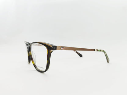 Tommy Hilfiger Eyeglasses Tommy Hilfiger Full Frame Cat-Eye Specs For Women 205027