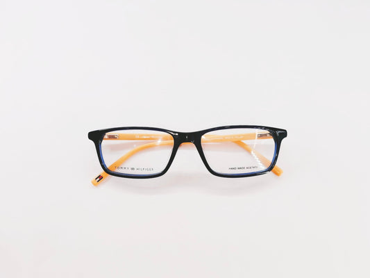 Tommy Hilfiger Eyeglasses Tommy Hilfiger Full Frame Rectangle Specs For Kids 534032