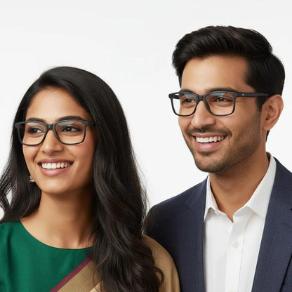 Tommy Hilfiger Eyeglasses Tommy Hilfiger Full Frame Rectangle Specs For Men & Women 297137