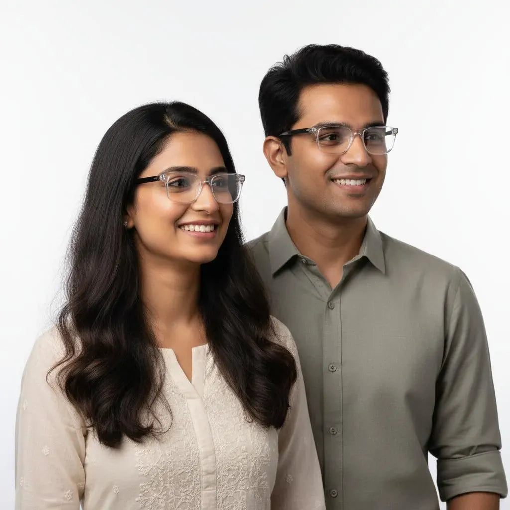 Tommy Hilfiger Eyeglasses Tommy Hilfiger Full Frame Rectangle Specs For Men & Women 993750