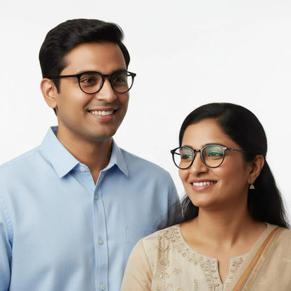 Tommy Hilfiger Eyeglasses Tommy Hilfiger Full Rim Round Shape For Men & Women 772953