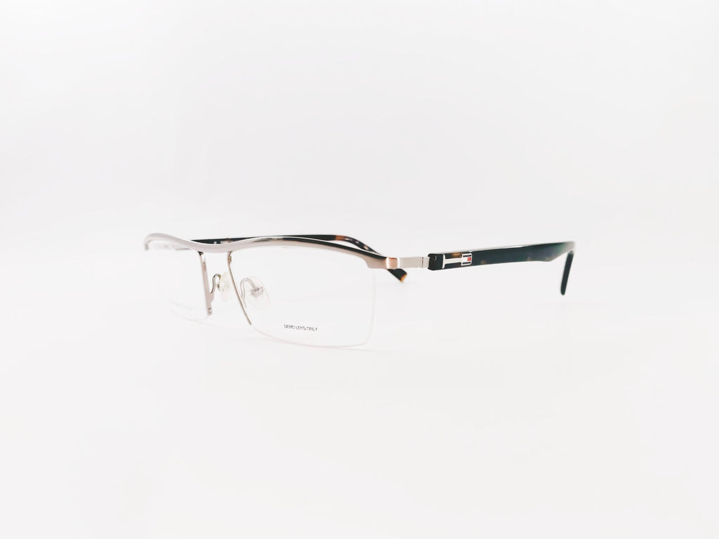 Tommy Hilfiger Eyeglasses Tommy Hilfiger Half Frame Rectangle Shape For Men 131230