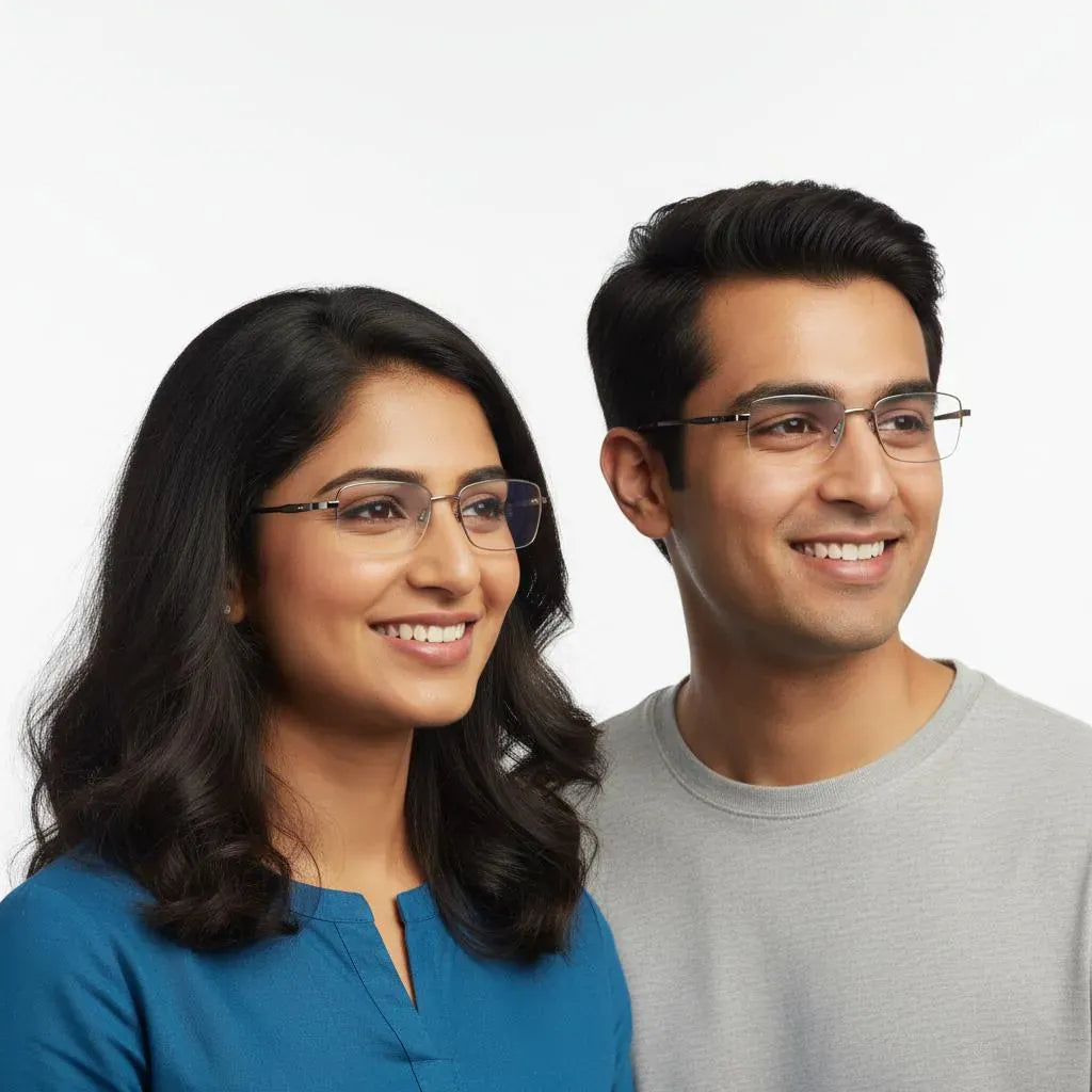 Tommy Hilfiger Eyeglasses Tommy Hilfiger Half Rim Frame for Men & Women 213155