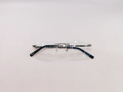 Tommy Hilfiger Eyeglasses Tommy Hilfiger Rimless Rectangle Specs For Men & Women 272462