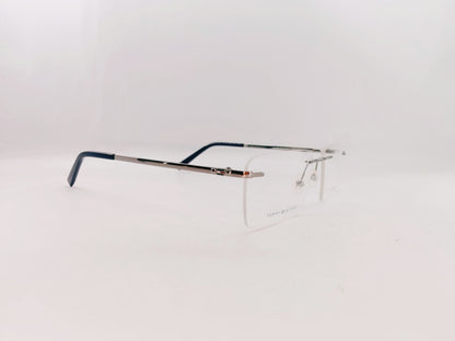 Tommy Hilfiger Eyeglasses Tommy Hilfiger Rimless Rectangle Specs For Men & Women 272462