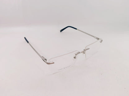 Tommy Hilfiger Eyeglasses Tommy Hilfiger Rimless Rectangle Specs For Men & Women 272462