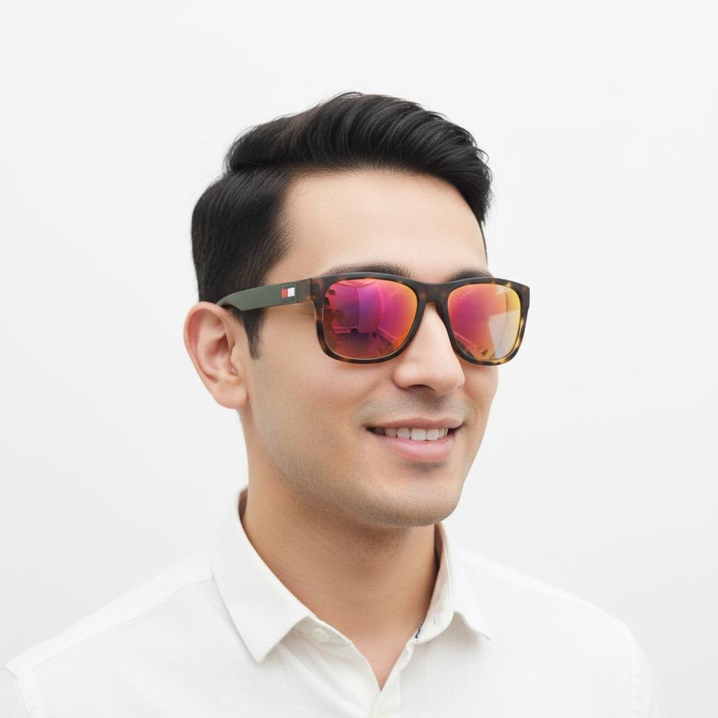 Tommy Hilfiger Sunglasses Tommy Hilfiger Full Rim Mirror Sunglasses For Men 991418