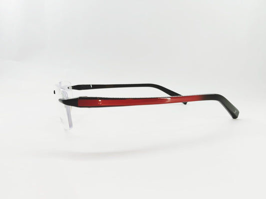 Velocity Eyeglasses Velocity Rimless Rectangle Shape For Men & Women 713C12