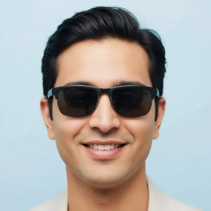 Velocity Sunglasses Velocity Full Frame Rectangle Shape Sunglasses For Men HA90538