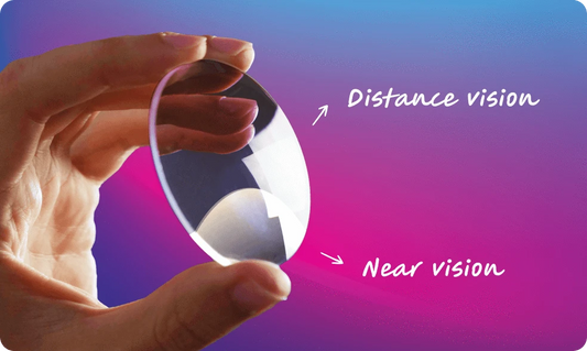 Vision iD Eyeglass Lenses Bi-Focal Lens