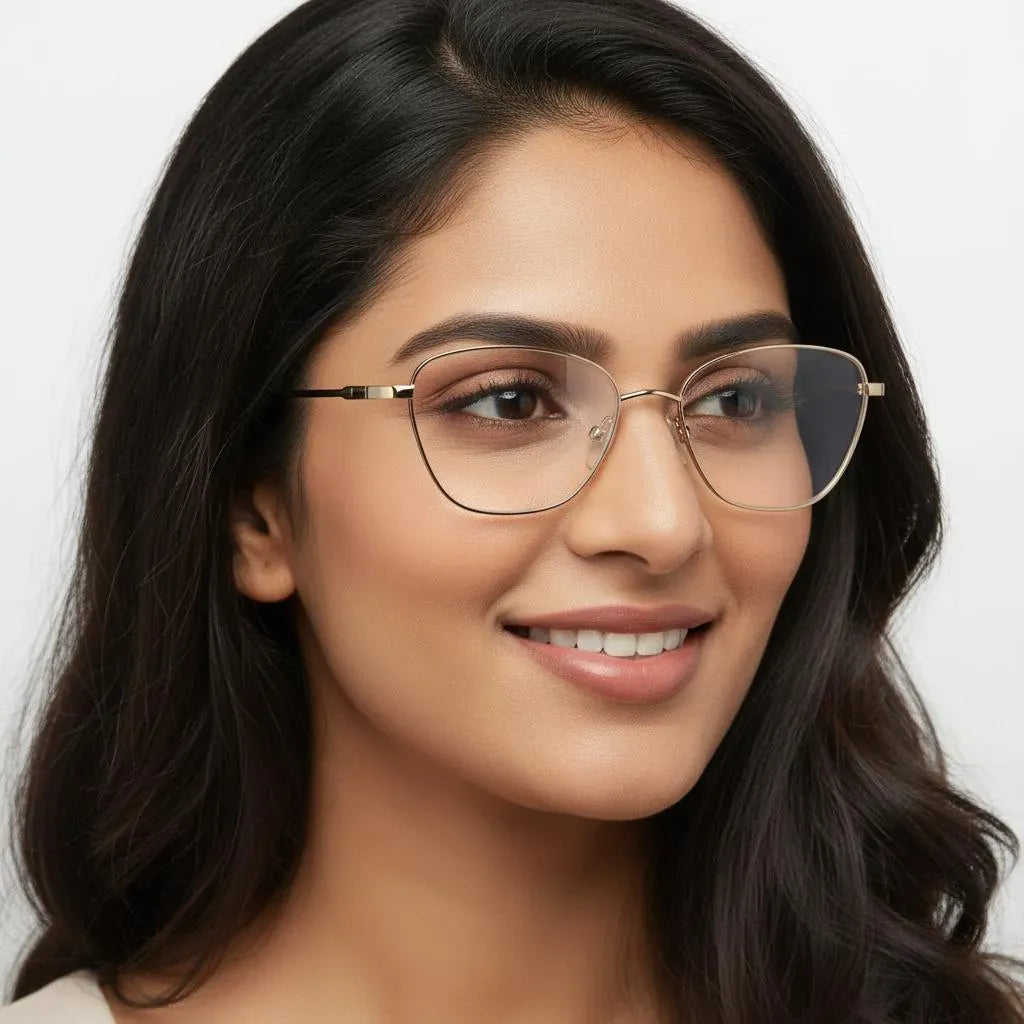 Vogue Eyeglasses Vogue Cat-Eye Full Rim Specs For Women 126436