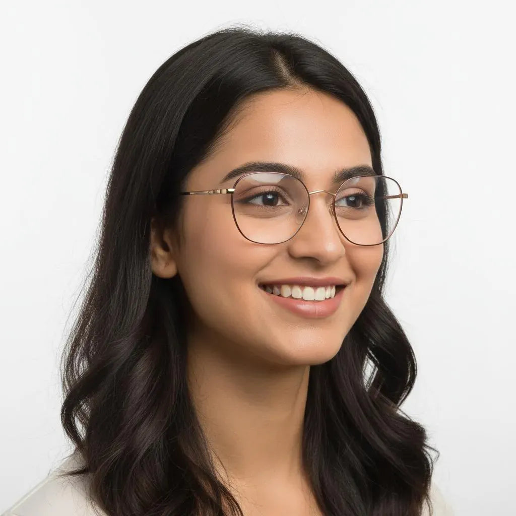 Vogue Eyeglasses Vogue Full Frame Hexa Specs For Women 334515