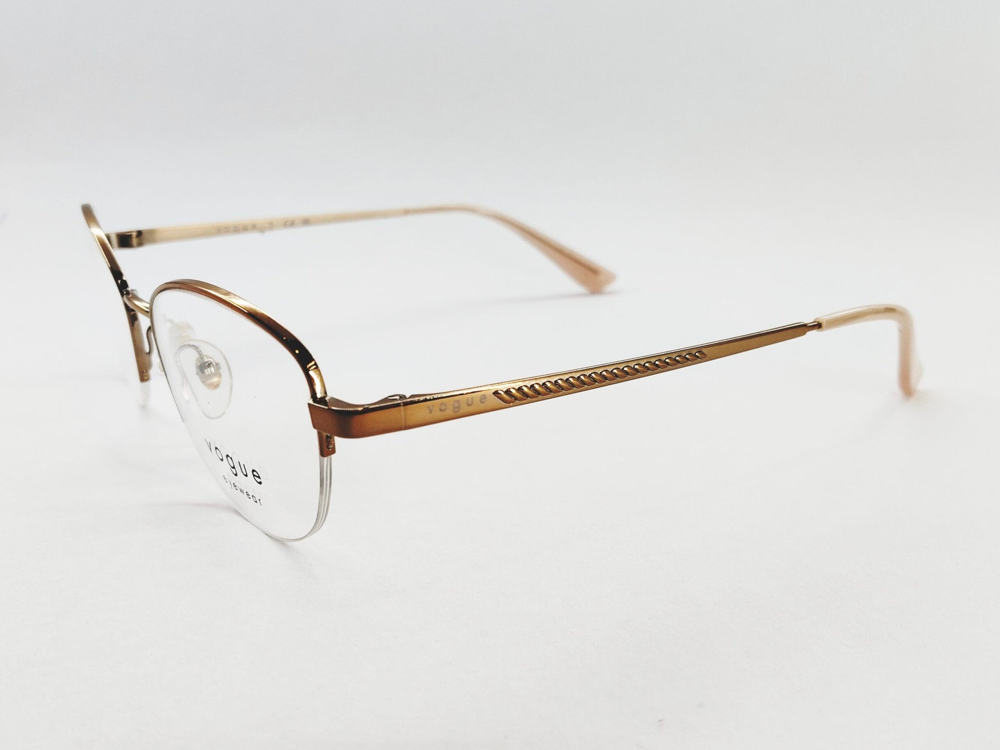 Vogue Eyeglasses Vogue Oval Half Rim Specs For Women 287004