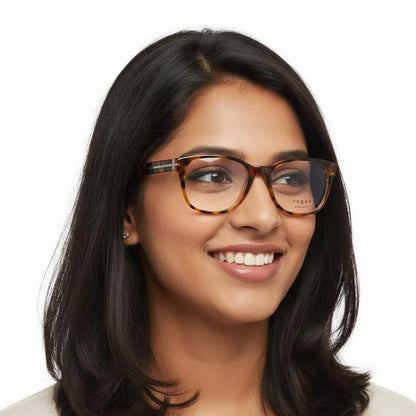 Vogue Eyeglasses Vogue Round Full Frame Specs For Women 226534