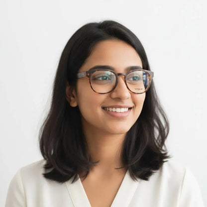 Vogue Eyeglasses Vogue Round Full Frame Specs For Women 308412