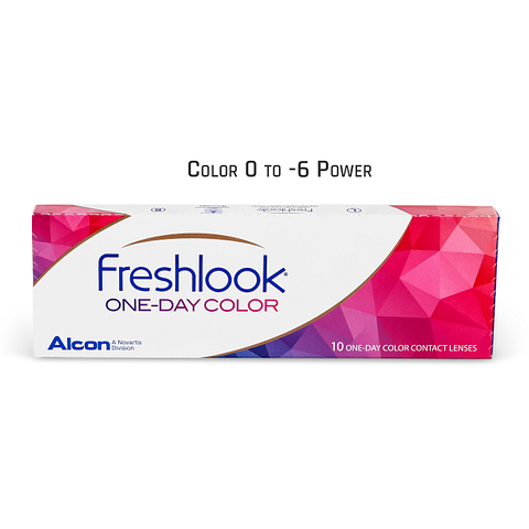 Freshlook Oneday Color Contact Lenses 10-Pack